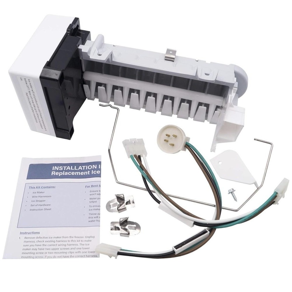 Supplying Demand SD4200520 Refrigerator Ice Maker 8 Cube Kit Harness Arm New‎